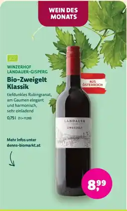 Denn's Biomarkt Bio-zweigelt klassik Angebot