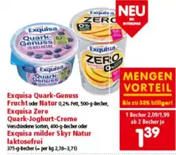 Interspar Exquisa quark-genuss Angebot