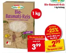 Interspar Bio- basmati-reis Angebot