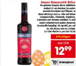 Interspar Amaro ramazzotti bitter Angebot