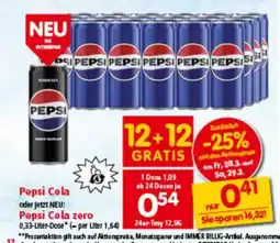 Interspar Pepsi Cola Angebot