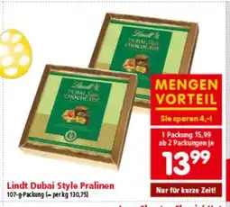 Interspar Lindt dubai style pralinen Angebot