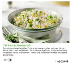 Bofrost 793 basmati-gemüse-reis Angebot