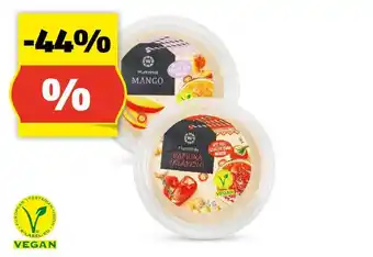 Hofer WONNEMEYER Hummus mit Frucht/Gemüse, 175 g Angebot