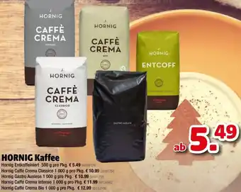 Liebmarkt Hornig Kaffee Angebot