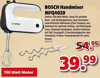 Liebmarkt Bosch Handmixer MFQ4020 Angebot