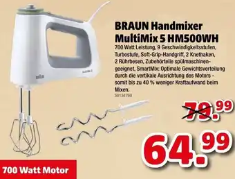 Liebmarkt Braun Handmixer MultiMix 5 HM500WH Angebot