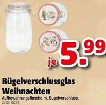 Liebmarkt Bügelverschlunssglas Weihnachten Angebot