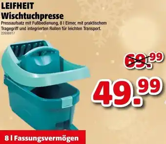 Liebmarkt Leifheit Wischtuchpresse Angebot