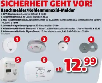 Liebmarkt Rauchmelder/Kohlenmonoxid-Melder Angebot