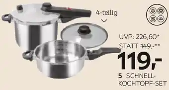 XXXLutz Schnellkochtopf-Set Alfa Angebot