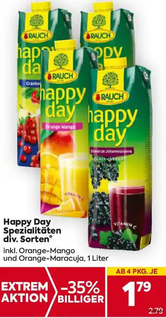 Billa Happy Day Spezialitäten Angebot