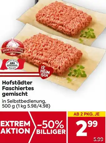 Billa Faschiertes gemischt Angebot
