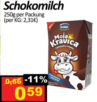Wurstico Schokomilch Angebot