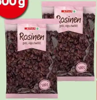 Interspar Spar Rosinen Angebot