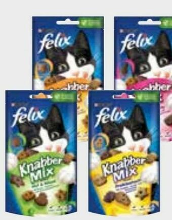 Interspar Felix Knabber Mix Katzensnacks Angebot