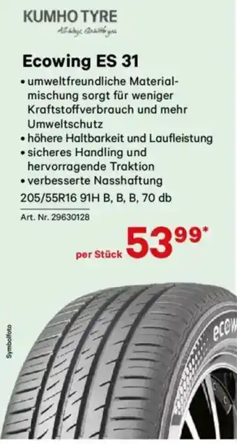 Lagerhaus Ecowing ES 31 Angebot