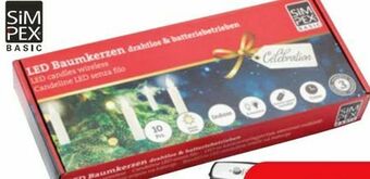 Eurospar Celebration LED-Drahtlose Kerzen Angebot