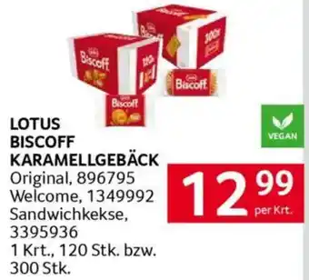 Transgourmet Lotus biscoff karamellgebäck Angebot