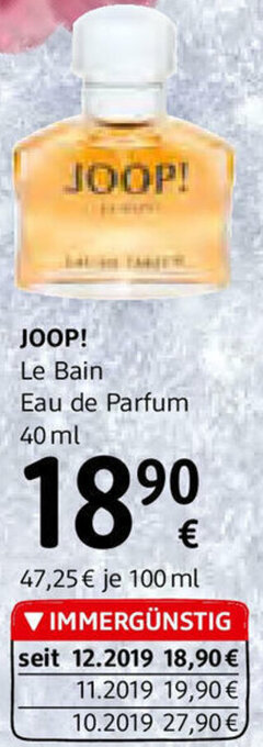 dm Joop! 40 ml Angebot