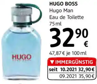 dm Hugo Boss Hugo Man 75 ml Angebot