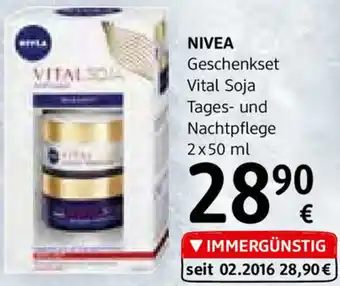 dm Nivea Geschenkset 2x50ml Angebot
