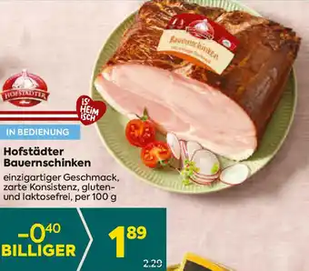 Billa Bauernschinken Angebot