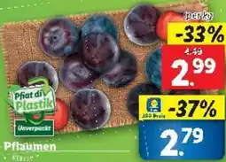 Lidl Pflaumen Angebot