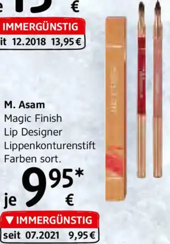 dm M.Asam Magic Finish Lip Designer Angebot