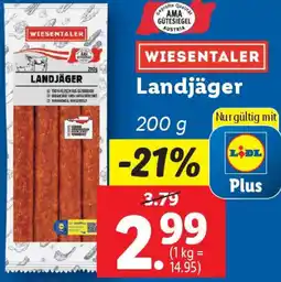 Lidl Landjäger Angebot