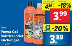 Lidl Power Gel Rohrfrei oder Küchengel Angebot