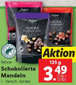 Lidl Schokolierte Mandeln Angebot