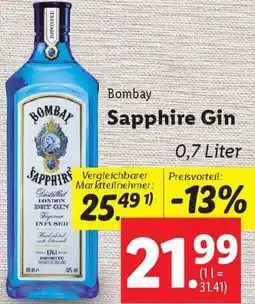 Lidl Sapphire Gin Angebot