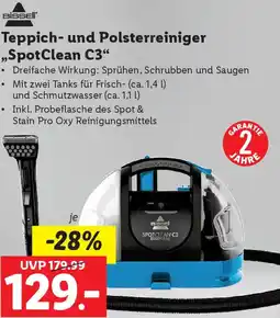 Lidl Teppich- und Polsterreiniger SpotClean C3 Angebot