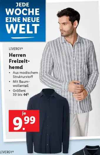 Lidl Herren Freizeit- hemd Angebot