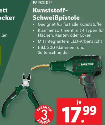 Lidl Kunststoff- Schweißpistole Angebot