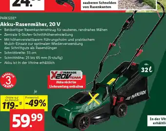 Lidl Akku-Rasenmäher Angebot