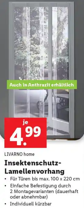 Lidl Insektenschutz- Lamellenvorhang Angebot