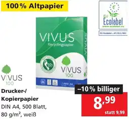 Pagro Diskont Drucker-/ Kopierpapier Angebot