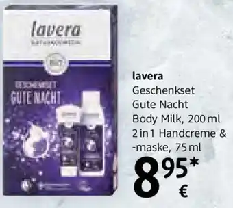 dm Lavera Gute Nacht Body Milk Angebot