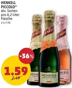 PENNY Henkell piccolo Angebot