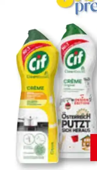 Unimarkt Cif Cremereiniger Citrus Angebot