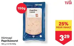 MPreis Paprikawurst Angebot