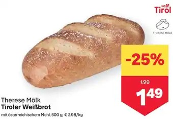 MPreis Tiroler Weißbrot Angebot