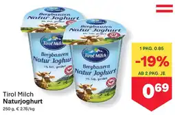 MPreis Naturjoghurt Angebot