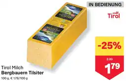 MPreis Bergbauern Tilsiter Angebot