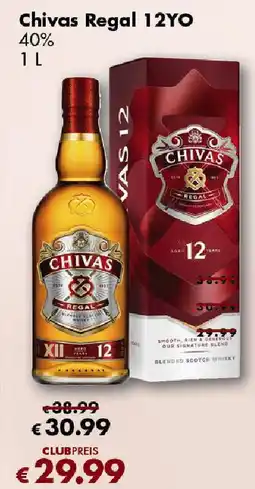 Travel FREE Chivas Regal 12YO Angebot