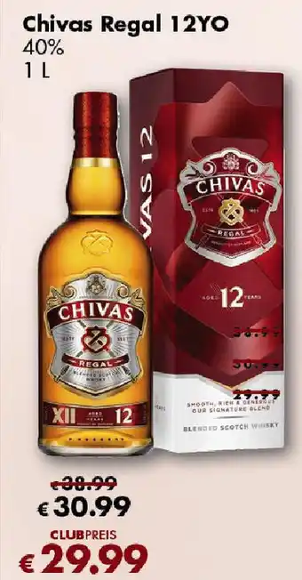 Travel FREE Chivas Regal 12YO Angebot