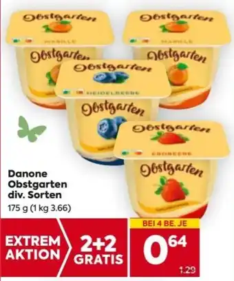 Billa Danone Obstgarten Angebot