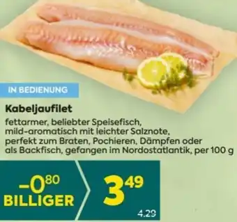 Billa Kabeljaufilet Angebot